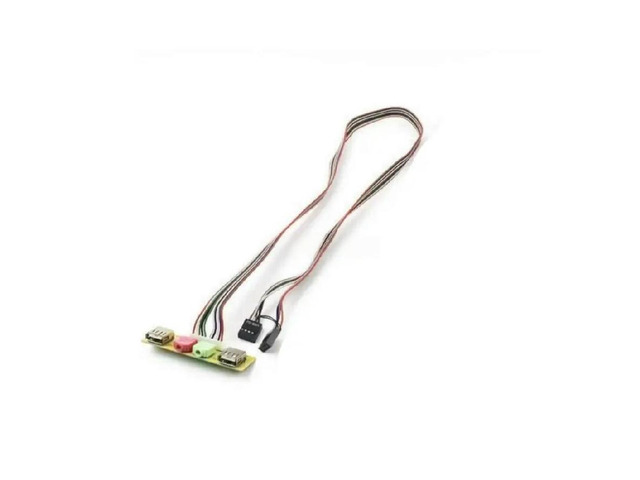 Motherboard Extension USB2.0 Port and 3.5mm Audio Cable