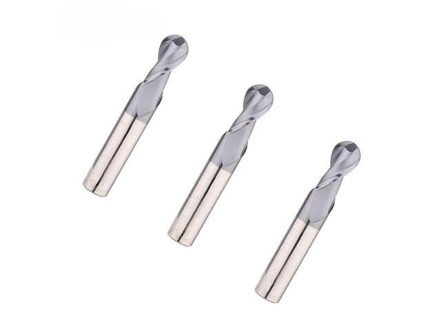 HRC50 2 Flute Ball Nose End Mill Tungsten Steel