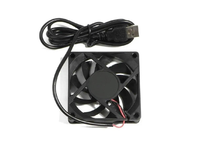 70mm USB Fan 5V Brushless for 3D Printer Case CPU Cooler