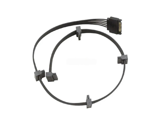 15pin Serial Port Power Splitter 1 to 3/4/5 Cord 30CM