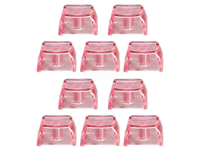 Customized Transparent Non Engraved Keycap 1.7mm