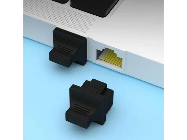 10Pcs Silicone RJ45 Dust Proof Cover Networking