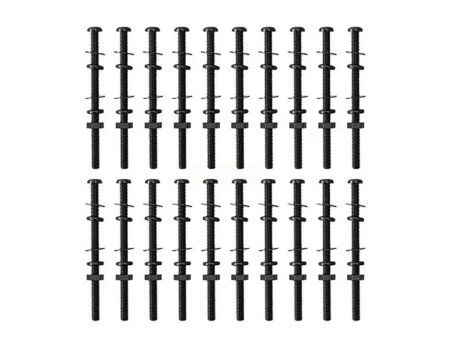 Long Computer Case Fan Screw Cooling Mounting Hardware