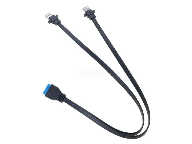 USB3.0 Faceplate Cable 19pin for Case Airflow