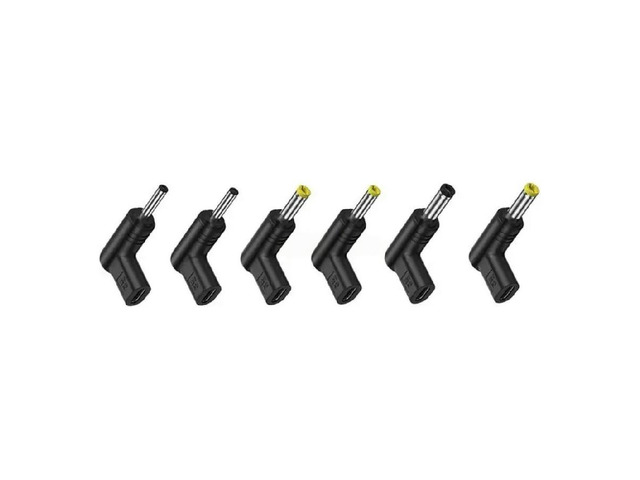 90 Degree Type C to DC 3.5/5.5 Adapter Space Efficient