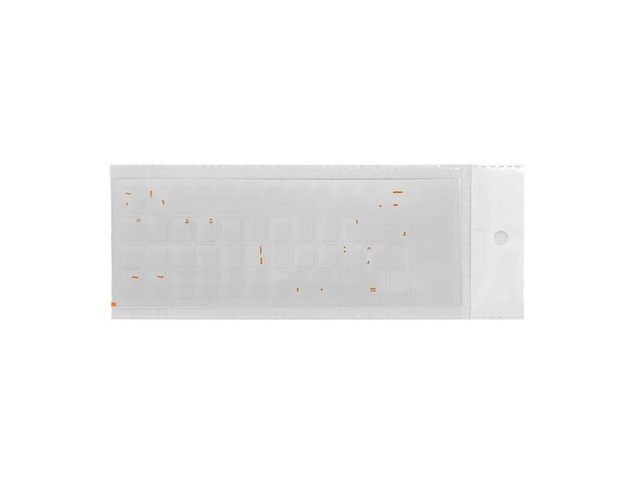 Arabic Keyboard Stickers Matte PVC Transparent Letters