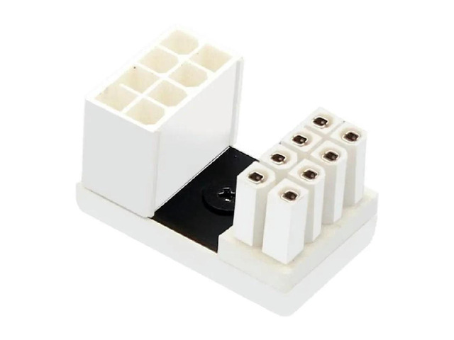 PCI-E 8 Pin 180 Degree U Turn Power Adapter Board