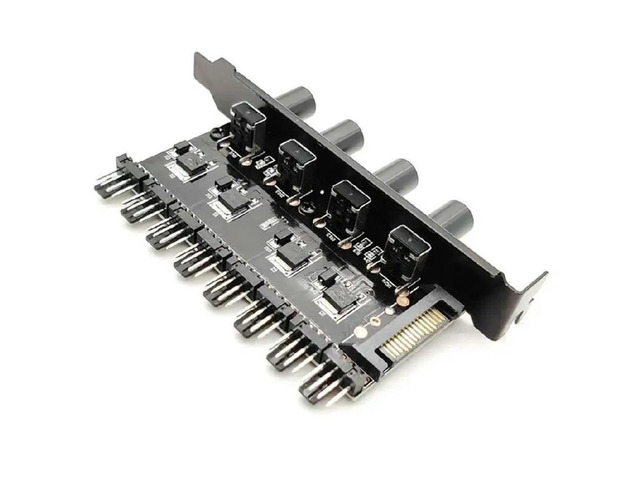 4pin PWM Cooler Splitter 12V Fan Speed Controller