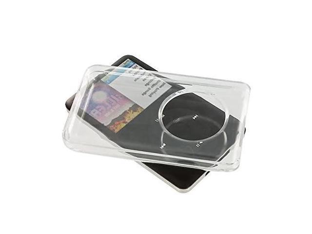DIXSG Full Protective Crystal Clear Hard Cover Case for iPod Classic 7th Gen 120GB 160GB, 6th Gen 80GB 120GB, 5th Gen 30GB