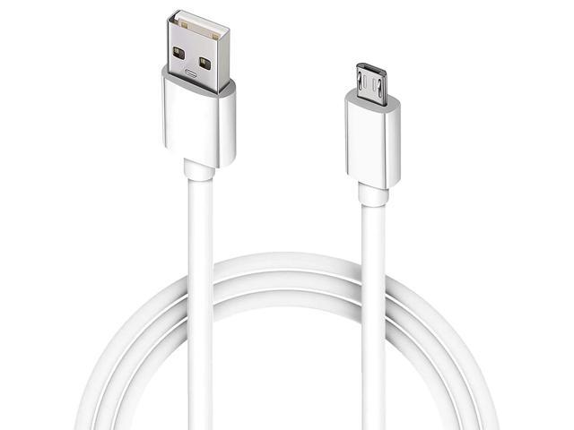 DIXSG 10FT Long Android Charger Cable Fast Charge,USB to Micro USB Cable White,Micro USB 2.0 Cable for Samsung Charger Cord Tablet Galaxy 7 S7 S6...