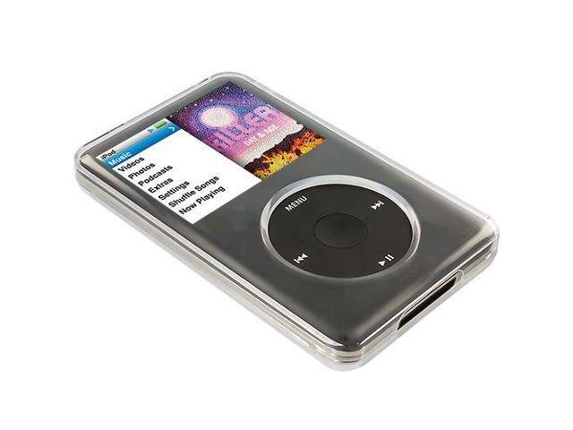 DIXSG Clear Transparent Hard Case Cover + Screen Protector for iPod Classic 80GB 120GB 160GB 6th Generation