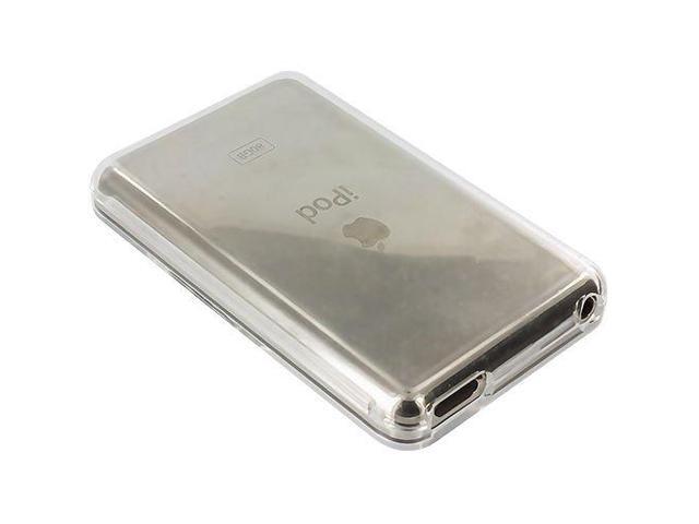 DIXSG Clear Transparent Hard Case Cover + Screen Protector for iPod Classic 80GB 120GB 160GB 6th Generation