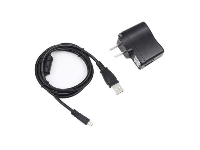 DIXSG 5V USB AC Power Adapter Battery Charger Cord for Cybershot DSC-W810 DSC-W830