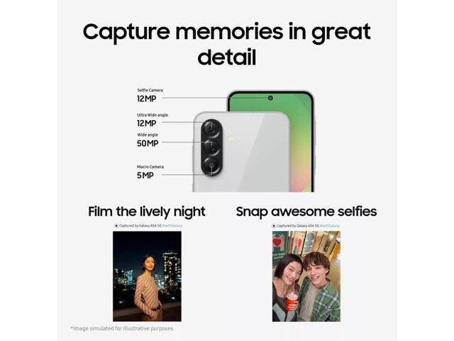 Samsung - Galaxy A56 256GB (Unlocked) Latin America Version - Awesome Graphite - image 7