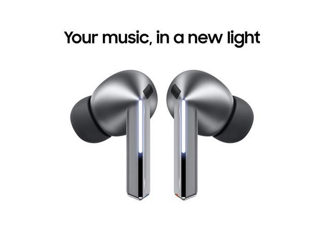 Samsung Galaxy Buds3 Pro, In-Ear Noise Cancelling True Wireless Earbuds with Charging Case, Brand New (International Version) - Silver