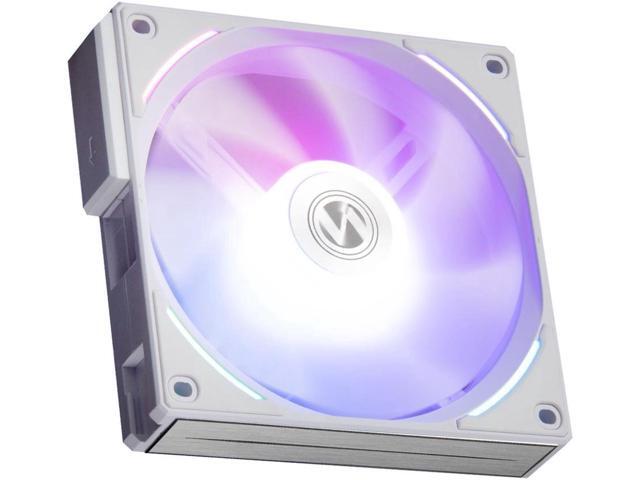 LIAN LI UNI FAN AL120 RGB White 12CM FAN SINGLE PACK WITHOUT CONTROLLER