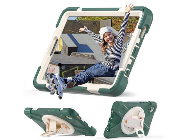Case for Samsung Galaxy Tab A9 8.7 inch 2023 SM-X110/SM-X115/SM-X117 Shockproof Hard Protective Cover with 360 Rotating Hand Strap, Stand, Shoulder...