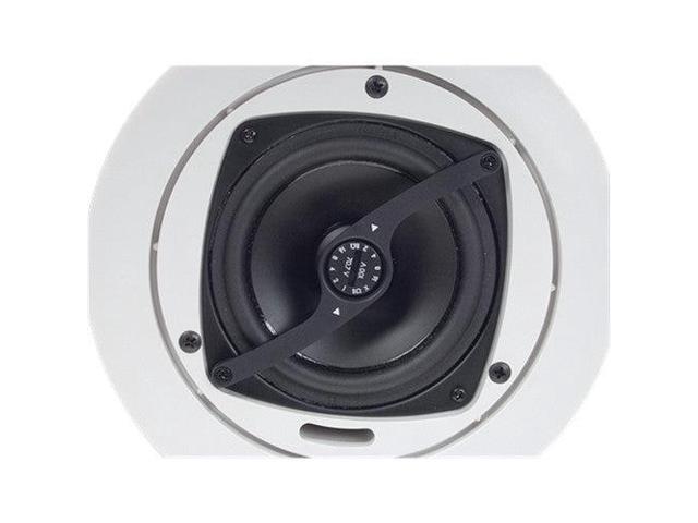 Atlas Sound FAP40T 4' In-Ceiling Speaker with 16W 70V, 100V Transformer and Ported Enclosure - Set of 2