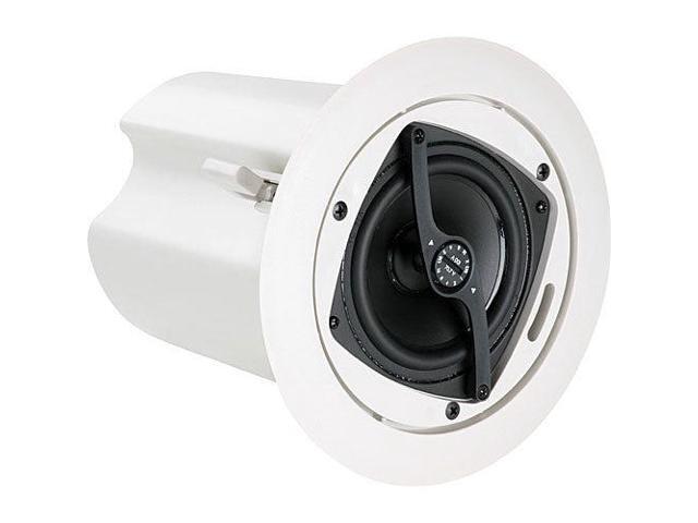 Atlas Sound FAP40T 4' In-Ceiling Speaker with 16W 70V, 100V Transformer and Ported Enclosure - Set of 2