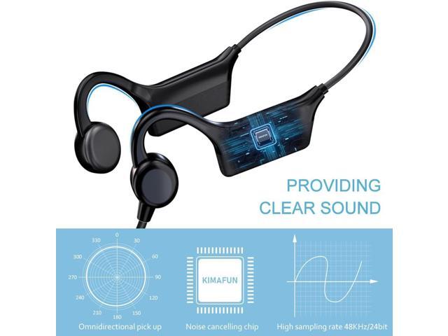 KIMAFUN 2.4G Fitness Headset Wireless Microphone, IP67 Waterproof Sweatproof Microphone for Water Aerobics, Swimming Coach, Fitness Instructor,...
