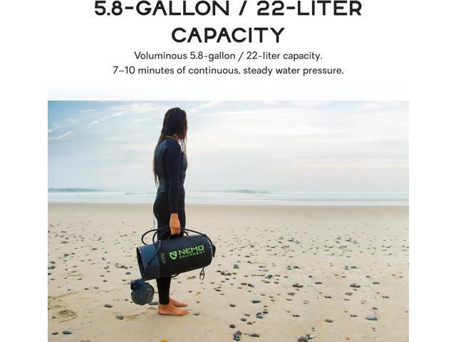 NEMO Helio Portable Pressure Camp Shower
