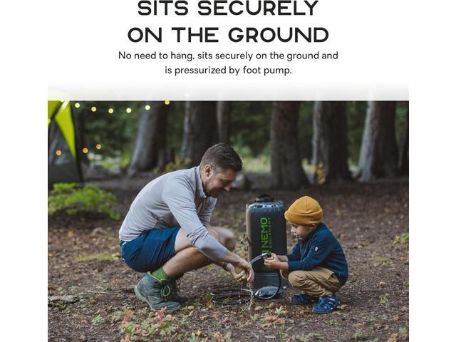 NEMO Helio Portable Pressure Camp Shower
