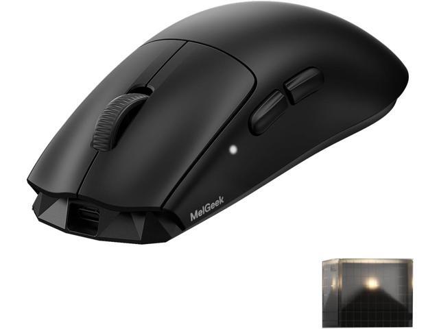 MelGeek Horus Lightweight Mouse, Wireless Gaming Mouse, 49g, 8K Polling, 30K DPI Sensor, 215 Hr Battery, 2.4G/USB-C, with Light Receiver, Fit for...