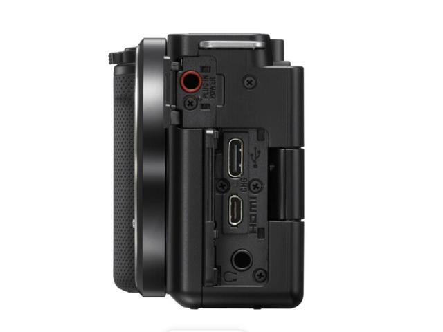 Sony ZV-E10 Mirrorless Vlogging Camera with 16-50mm Lens + 64GB Memory Card Black (Imported Model, New)
