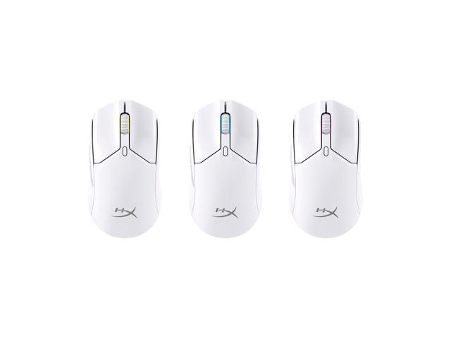 HyperX Pulsefire Haste 2 Mini Wireless Gaming Mouse (White) - 59g Ultra-Lightweight, 100-Hour Battery, Dual Wireless Mode, 26K DPI Sensor,...