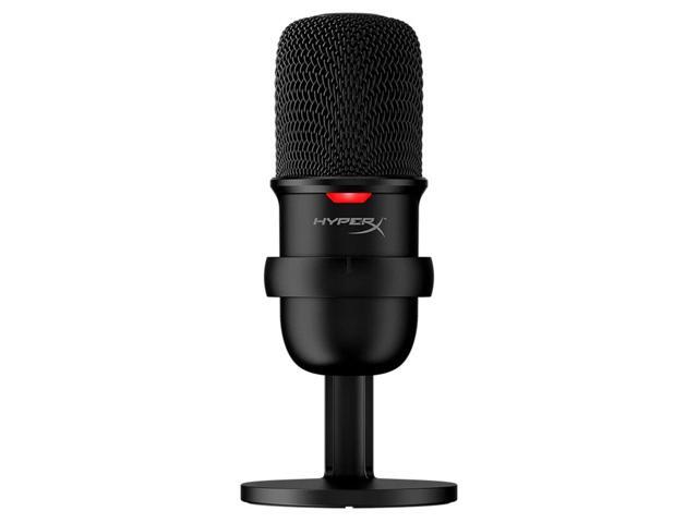 HyperX SoloCast USB Condenser Gaming Microphone, for PC, PS5, PS4, and Mac, Tap-to-Mute Sensor, Cardioid Polar Pattern, Great for Streaming,...