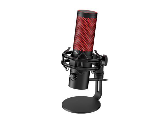 HyperX QuadCast 2 USB Microphone for Gaming, Streaming and Podcasting, with On-Board Controls, LED Lighting, Removable Shock Mount, PC, Mac, PS5,...