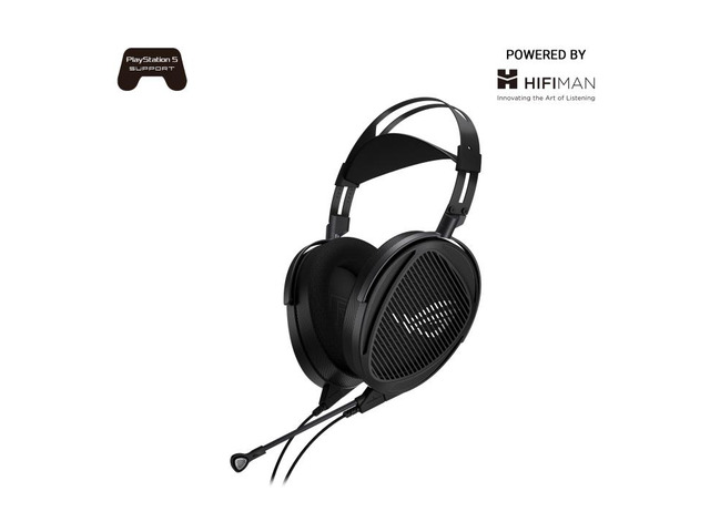 ASUS ROG Kithara Wired Gaming Headphones - ROG-tuned 100mm HIFIMAN planar magnetic drivers, open-back design, full-range MEMS boom microphone, dual...