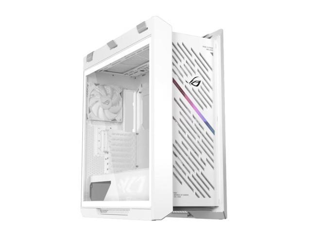 ASUS ROG GX601S Mid-Tower Gaming Case, supports EATX motherboards, Aluminum alloy grille design, Dual tempered glass side panels, Four 140 x 28mm...