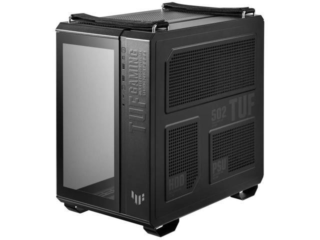 ASUS TUF GT502 case, Supports 13 fans, Features two USB-A and USB 3.2 Gen 2 Type-C ports, Offers the option of 3 x 120mm fans or360mm radiators, Or... Case