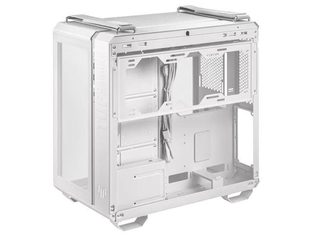 ASUS TUF GT502 case, Supports 13 fans, Features two USB-A and USB 3.2 Gen 2 Type-C ports, Offers the option of 3 x 120mm fans or360mm radiators, Or... Case