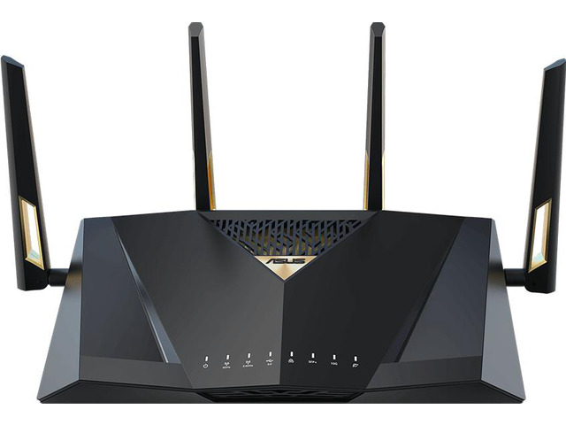 ASUS RT-BE88U AI Router, Dual-Band WiFi 7 (802.11be), 4096-QAM & MLO Multi-Link Aggregation, Dual 10G Ports (SFP+ Compatible), Four 2.5G Ports,...