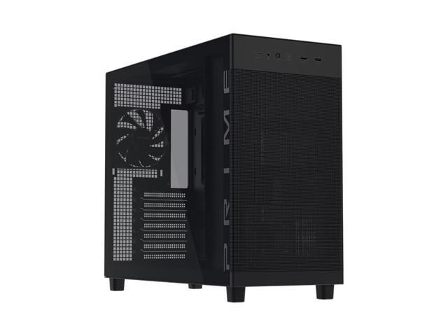 ASUS AP303 Ice Cube ATX Side-Panel Window Case, supports ATX motherboards, supports up to 360mm liquid cooling, dual GPU mounting brackets, 20Gbps.