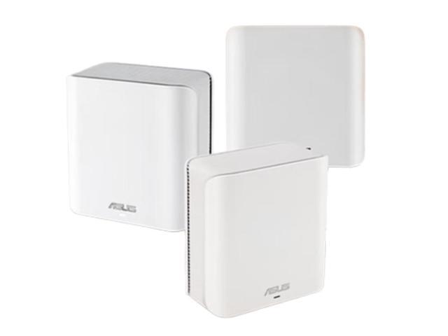 ASUS ZenWiFi Cube BD4 WiFi7 Mesh Router, AiProtection, AiMesh, Smart Scenario Acceleration, Dual-Band WiFi 7 Wireless, Dual 2.5G Ports, STR Mode,...