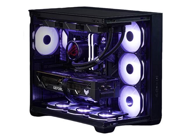 ASUS Neptune A32 Column-Free Seaview Case, supports ATX motherboards, removable hard drive trays, easy-to-disassemble mortise-and-tenon design,.
