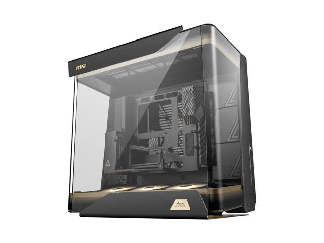 MSI MEG MAESTRO 900R Supreme Tower/Panoramic Curved Seaview Chassis, supporting E-ATX (up to 280 x 305 mm), ATX, Micro-ATX, Mini-ITX motherboard... Case