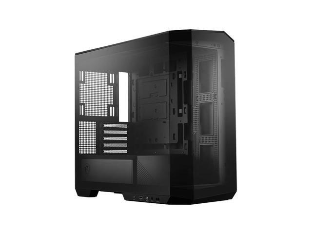 MSI MAG PANO M100L PZ Black MicroATX Tower PC Case, MATX(BackConnect) & MiniITX Supported, 360mm AIO Support, 270° PillarFree Ocean View Side... Case