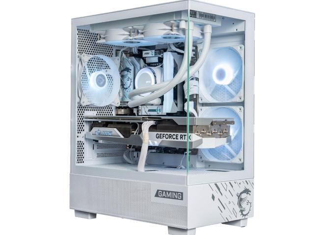 MSI PAG PANO M110L WHITE Small Form Factor Gaming PC Case, Supports MicroATX & MiniITX Motherboards, Tempered Glass Side Panel, Ocean View Design,... Case