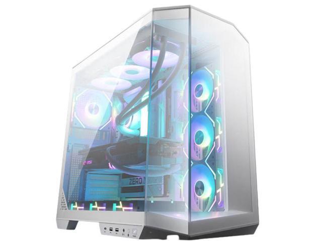MSI MAG PANO 100L PZ WHITE MidTower Ocean View PC Case, Regular & BackConnect ATX/MicroATX MiniITX EATX Support, 360mm AIO Support, RTX 5090... Case