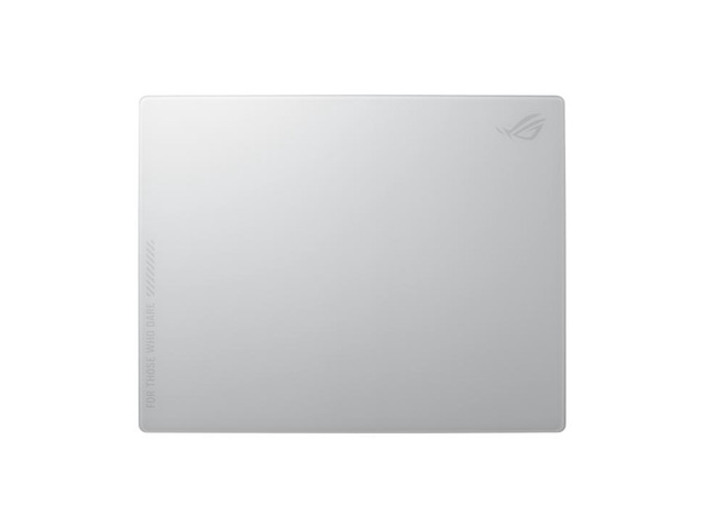 ASUS ROG Moonstone Ace L White Gaming Mouse Pad, 500 x 400 x 4mm, Impact-Resistant, Scratch-Resistant & Easy-to-Clean Tempered-Glass Surface,...