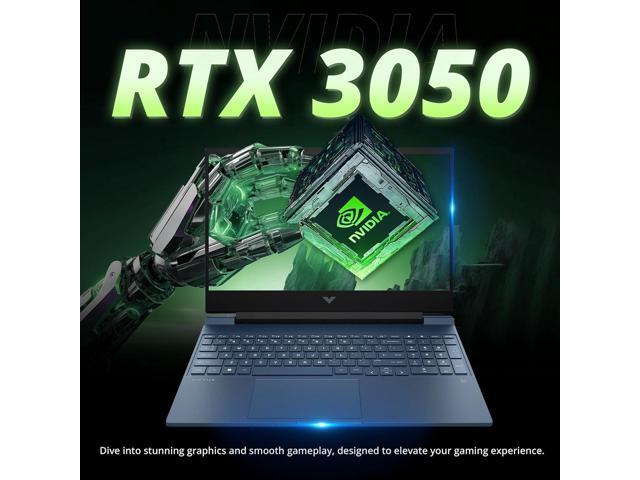 HP Victus 15.6' Gaming Laptop, 144Hz Full HD IPS Display, Intel-i5 12450H, 64GB Memory, 2TB SSD + 160GB Docking Station Set, NVIDIA GeForce RTX...