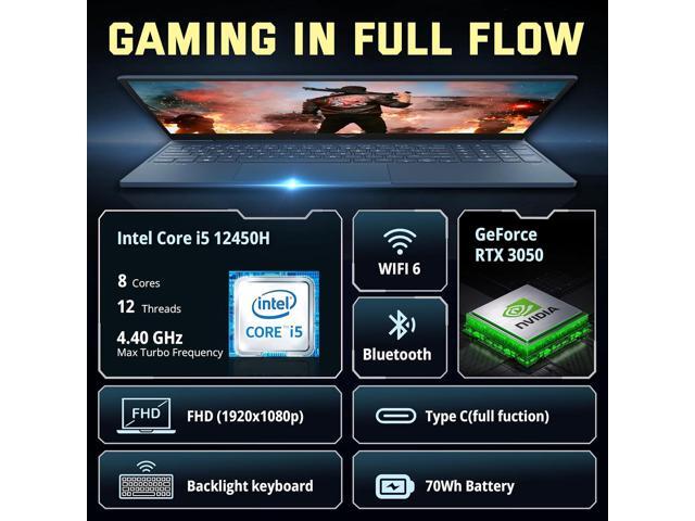 HP Victus 15.6' Gaming Laptop, 144Hz Full HD IPS Display, Intel-i5 12450H, 32GB Memory, 2TB SSD + 160GB Docking Station Set, NVIDIA GeForce RTX...