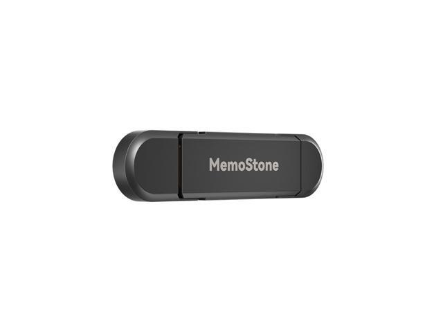KingSpec MemoStone US4 Type-C USSD 512GB Flash Drive SSD Memory Stick, USB 3.1 Gen 2, 540MB/s External Solid State Disk, Type A & C 2-in -1 Dual Drive
