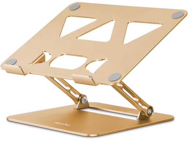 Aoviho Adjustable Laptop Stand for Desk,Portable Laptop Stand Holder and Riser,Foldable Aluminum Notebook Computer Stands for MacBook Air Pro HP...