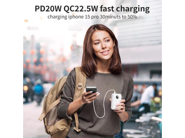 5V 2A/3A Power Bank for Heated Jacket Battery Pack for Heated Vest Potrable Charger Fast Charging,2 in 1 Function Battery for Heated Vest and Smart...