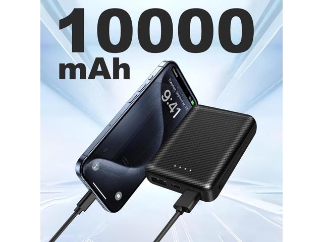 FERNIDA 10000mAh Power Bank Portable Charger USB 5V 3A Battery Pack for Heated Vest & Heated Pants & Smartphone & Heating Pad